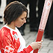 Dame Kelly Holmes Final Torch Bearer