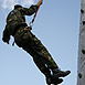 Marine Cadets rock climbing