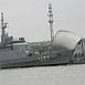 N.E.BRASIL passes through the Thames Barrier