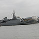 N.E.BRASIL passes through the Thames Barrier