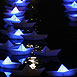 VOYAGE A FLOTILLA of 300 illuminated miniature boats