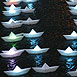 VOYAGE A FLOTILLA of 300 illuminated miniature boats