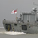 HMS Westminster  on the Thames