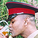 Johnson Beharry VC & Chelsea Pensioner