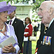 Duchess of Cornwall meets Colonel Stuart Archer GC.