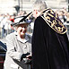 H M The Queen arrives at Westminster Abbey