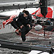 Ellen Macarthur Racing In The Royal Docks London