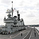 HMS Ark Royal from the Ski Jump