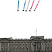 Flypast down the Mall Falklands 25